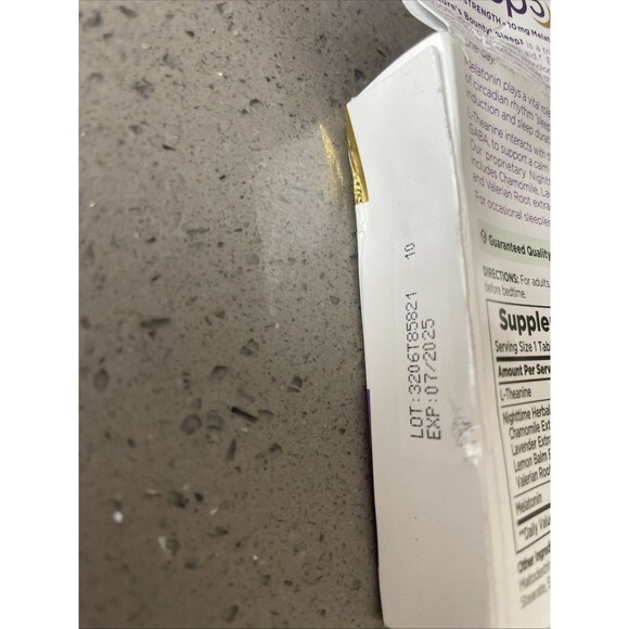 Natures Bounty SLEEP 3 maximum 10mg Melatonin 30 tri-layer tablets 07/2025 - Picture 4 of 4